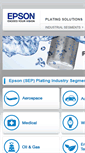 Mobile Screenshot of epson-plating.com.sg
